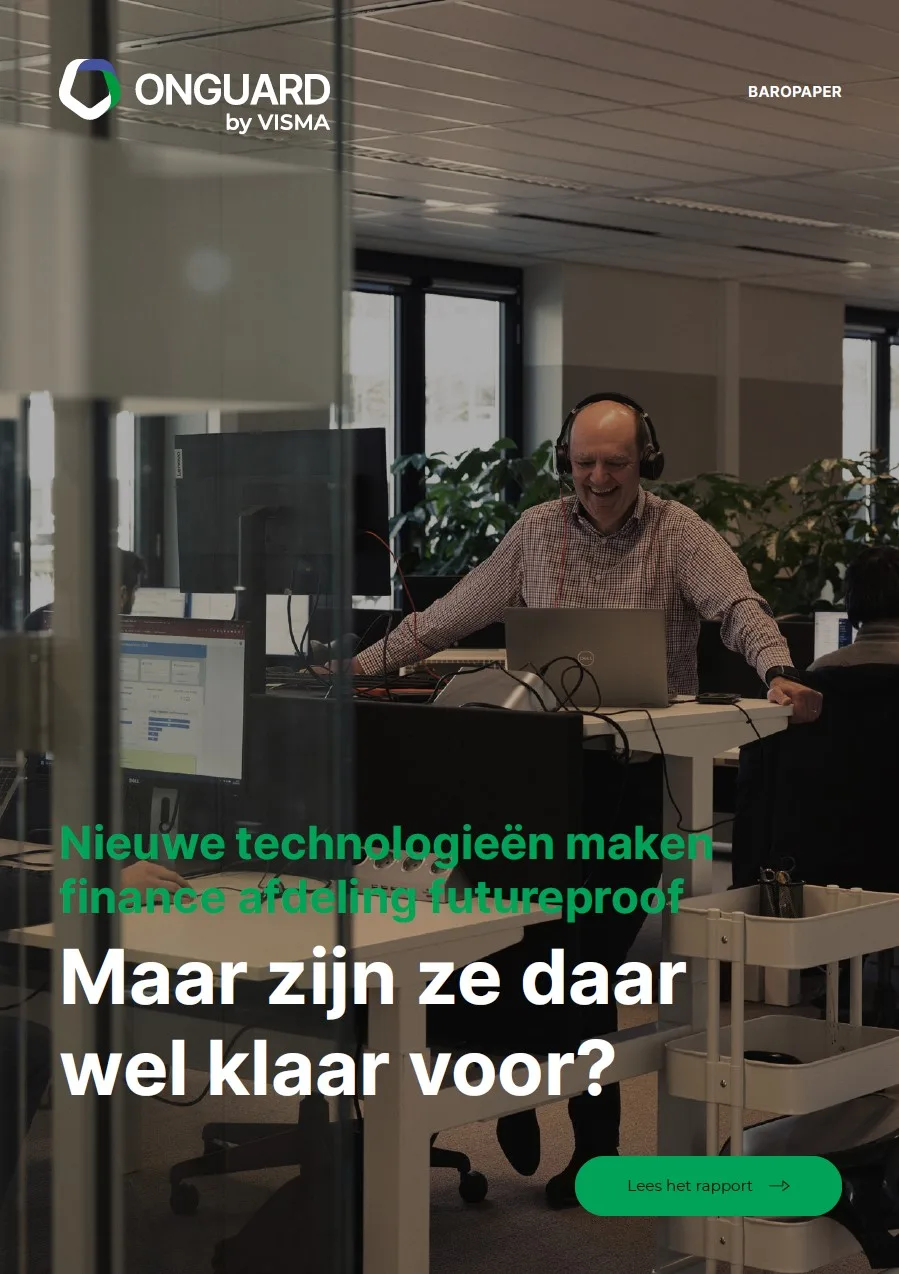 Fintech Baropaper - nieuwe technologien maken afdeling future proof